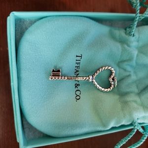 Tiffany & Co. Silver twist key